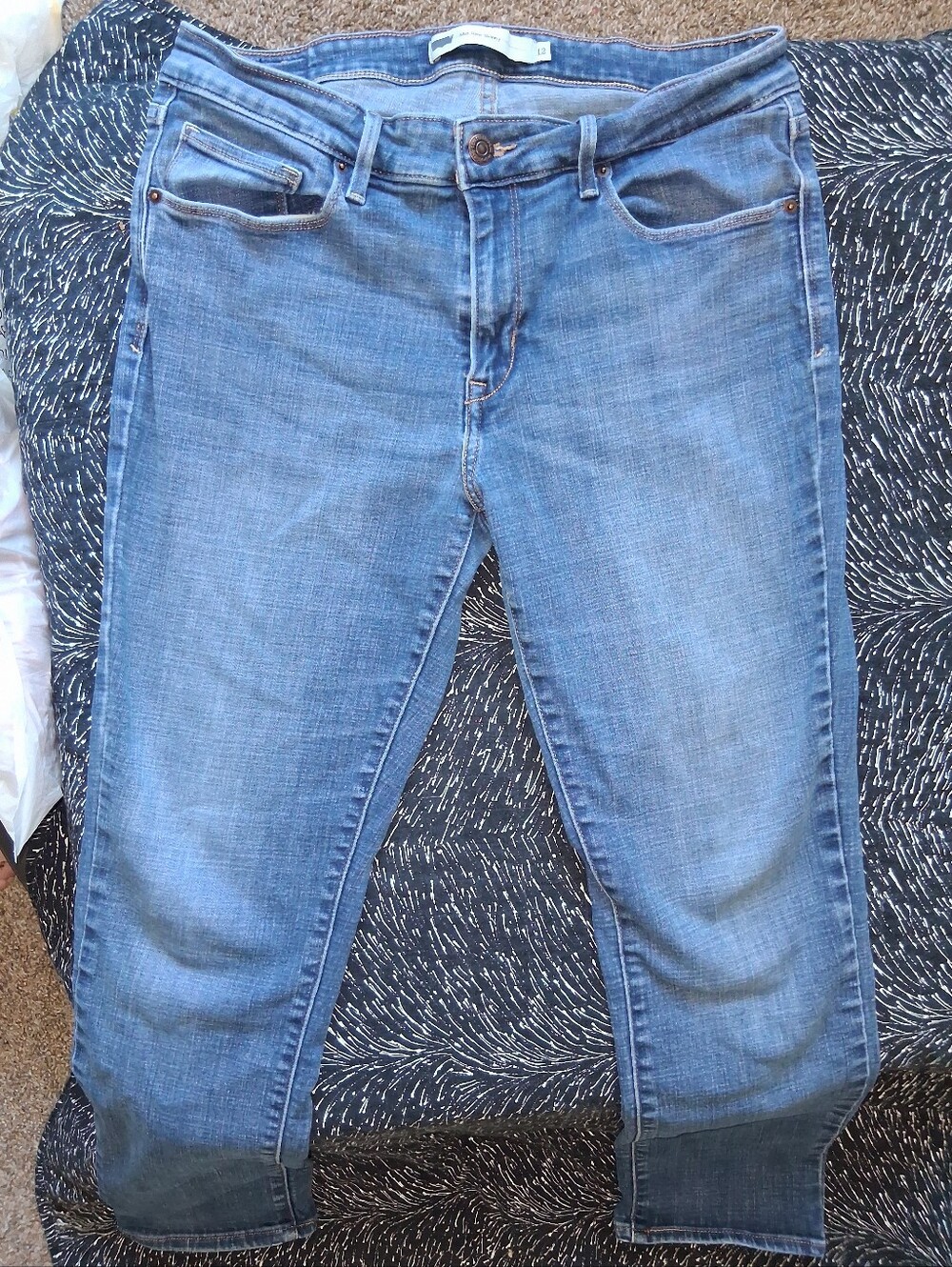 Levi's women's mid rise skinny jeans